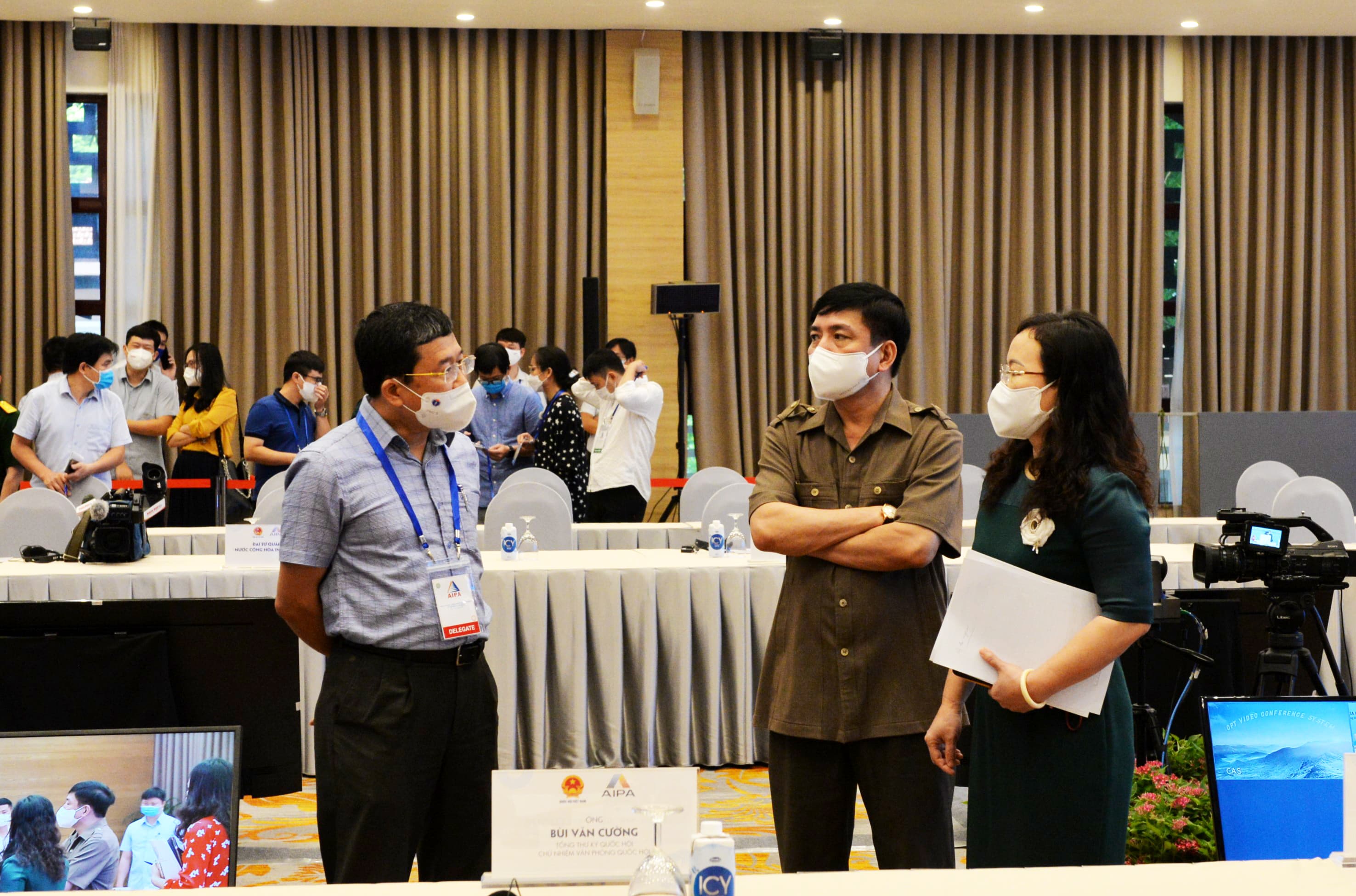 Kiểm tra công tác chuẩn bị phục vụ đoàn đại biểu cấp cao Quốc hội Việt Nam dự AIPA-42
