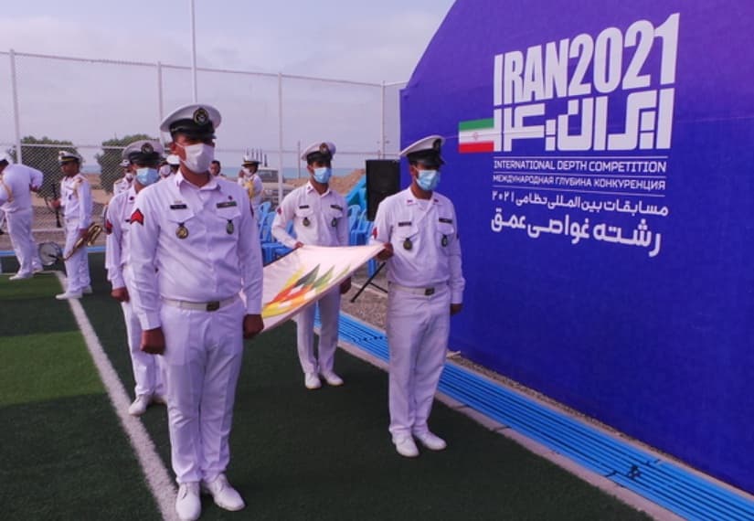Lễ khai mạc nội dung thi lặn “Độ sâu” diễn ra tại Iran