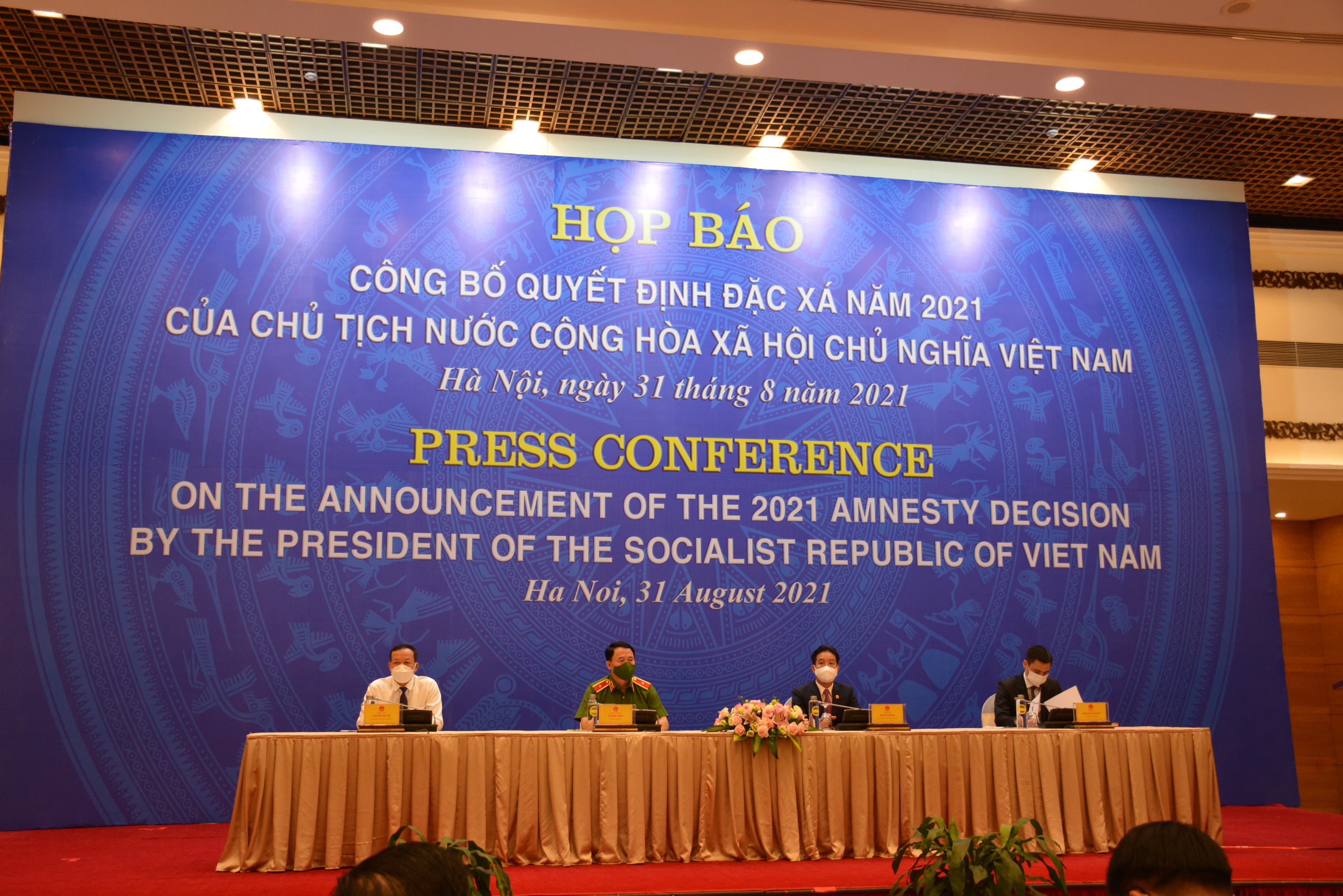 Hơn 3.000 phạm nhân được đặc xá dịp Quốc khánh