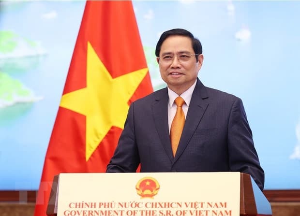 Toàn văn bài phát biểu của Thủ tướng Phạm Minh Chính tại Lễ khai mạc Hội nghị thượng đỉnh thương mại dịch vụ toàn cầu 2021