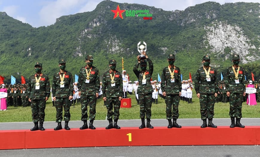 Đoàn Quân đội nhân dân Việt Nam giành thứ hạng cao tại Hội thao Quân sự Quốc tế 2021