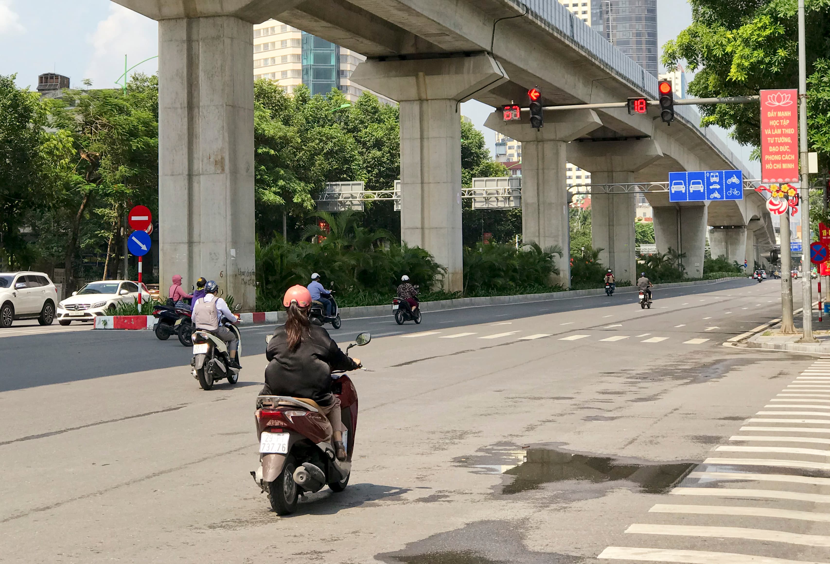 Gia tăng tình trạng vượt đèn đỏ