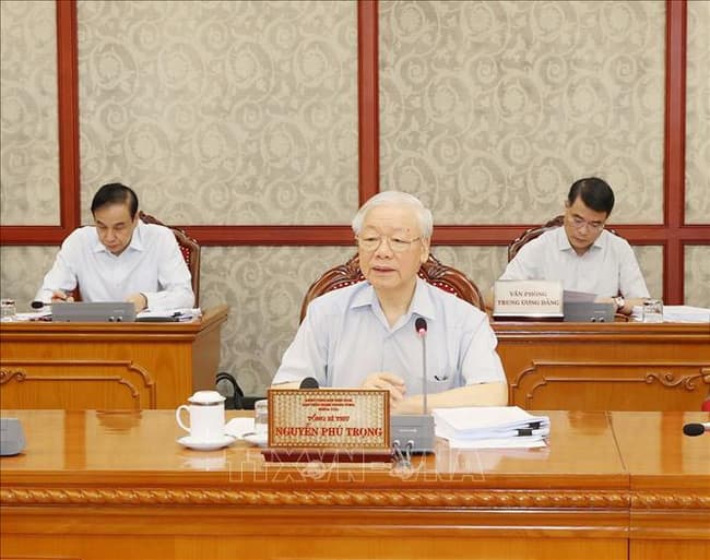 Tổng Bí thư Nguyễn Phú Trọng: Phòng, chống tham nhũng phải gắn liền, đồng bộ với phòng, chống tiêu cực