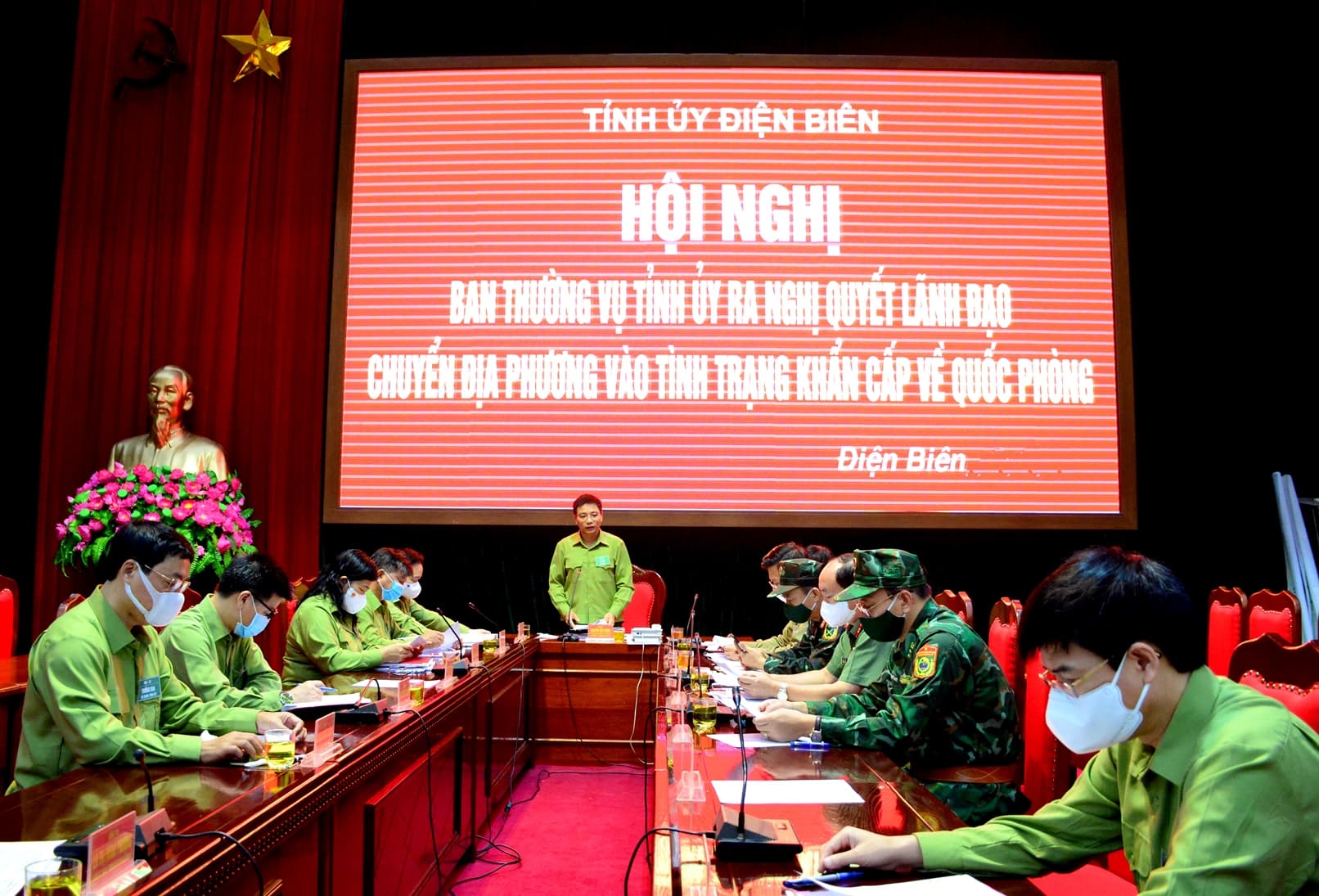 Tỉnh Điện Biên khai mạc luyện tập tổng hợp diễn tập khu vực phòng thủ năm 2021
