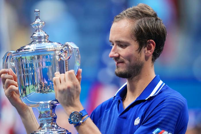 Tay vợt D.Medvedev lần đầu giành Grand Slam
