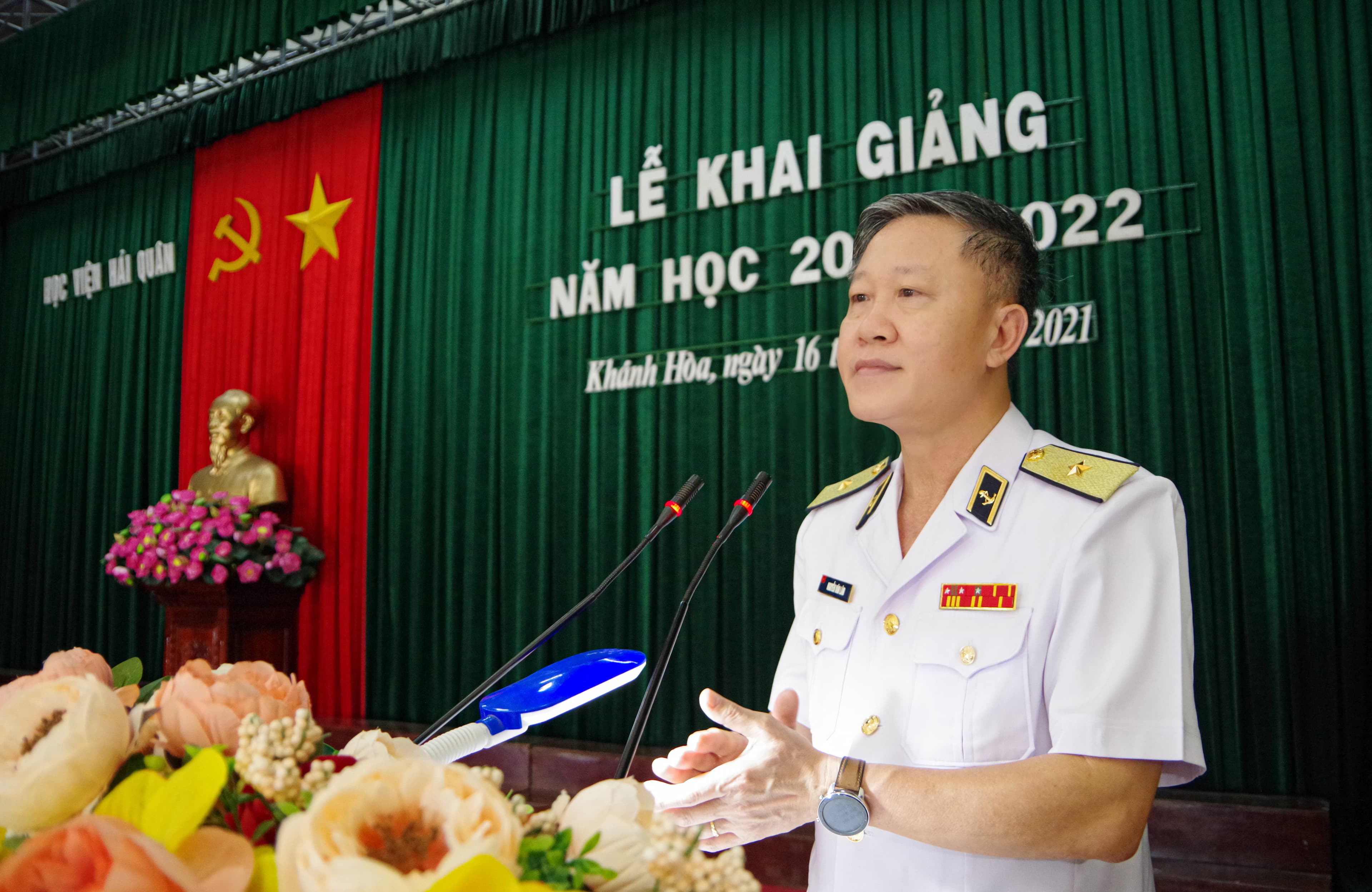 Học viện Hải quân khai giảng năm học 2021-2022