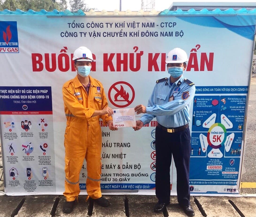 PV Gas quyết chiến với đại dịch Covid-19