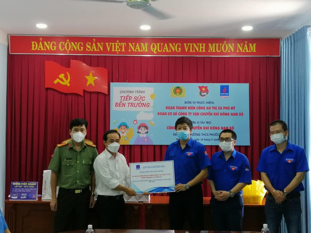 PV GAS tiếp tục ủng hộ các chương trình phòng, chống dịch Covid-19