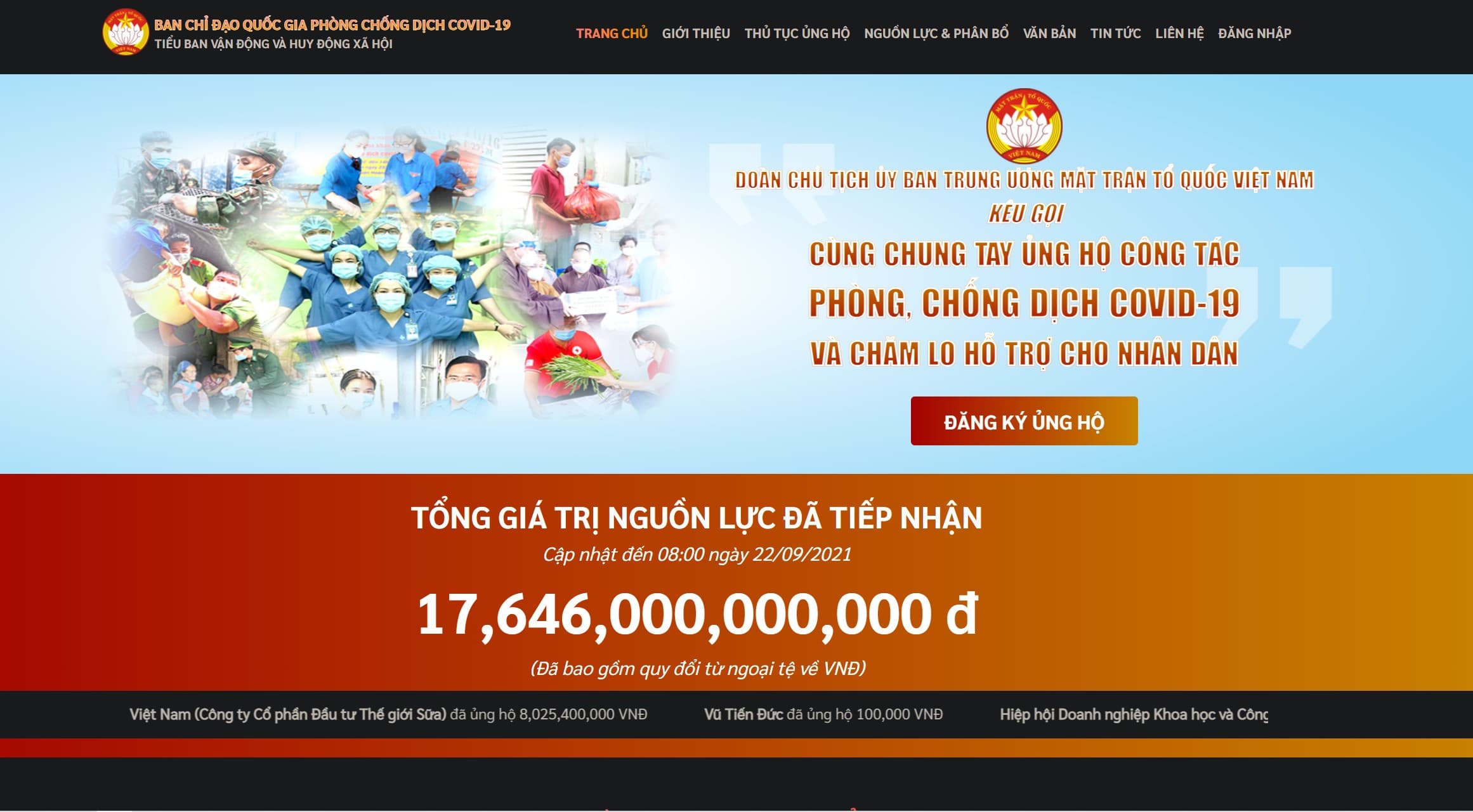 Ra mắt website chính thức của Ban chỉ đạo Quốc gia phòng, chống dịch Covid-19
