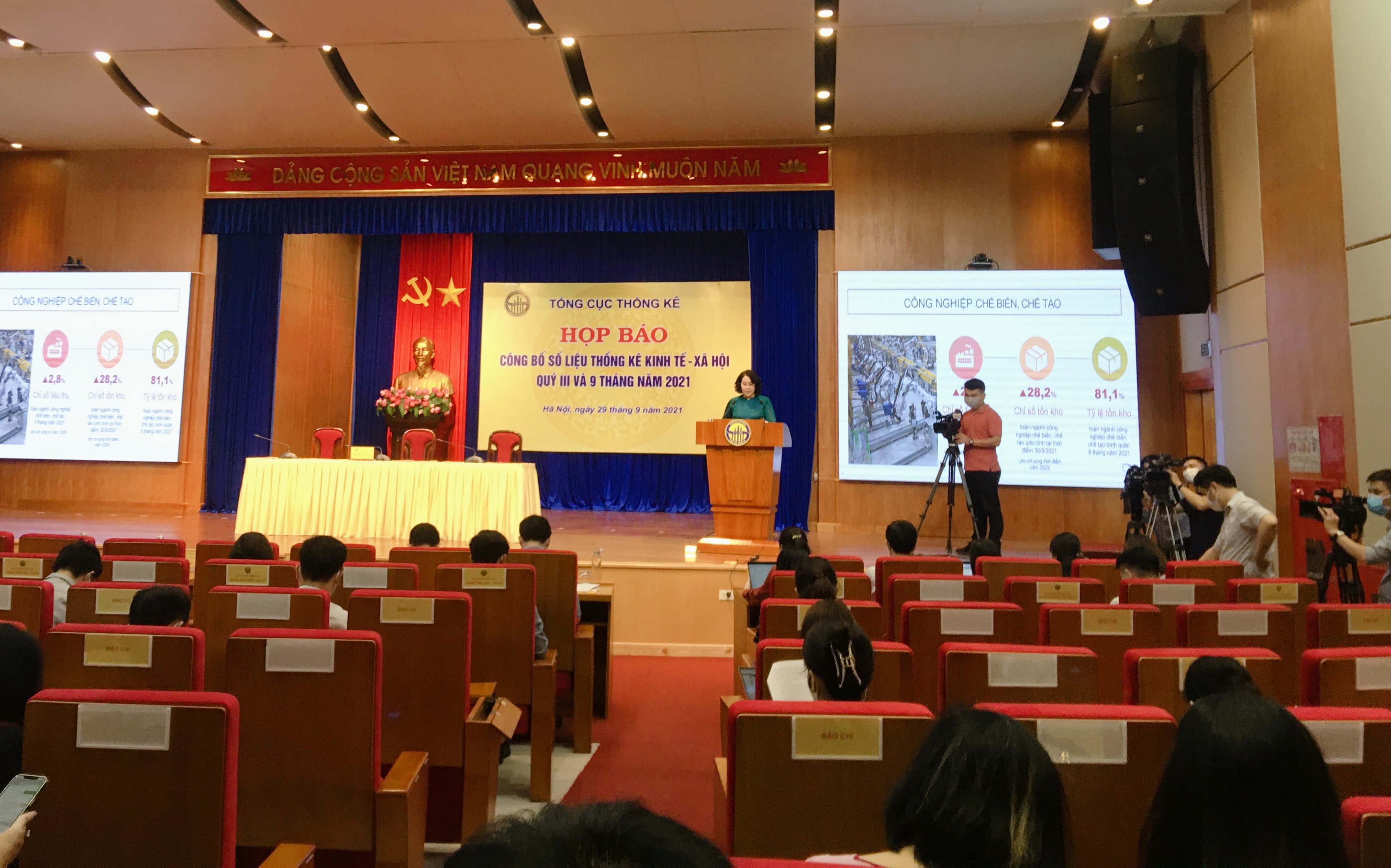 GDP quý III năm 2021 giảm sâu nhất trong lịch sử