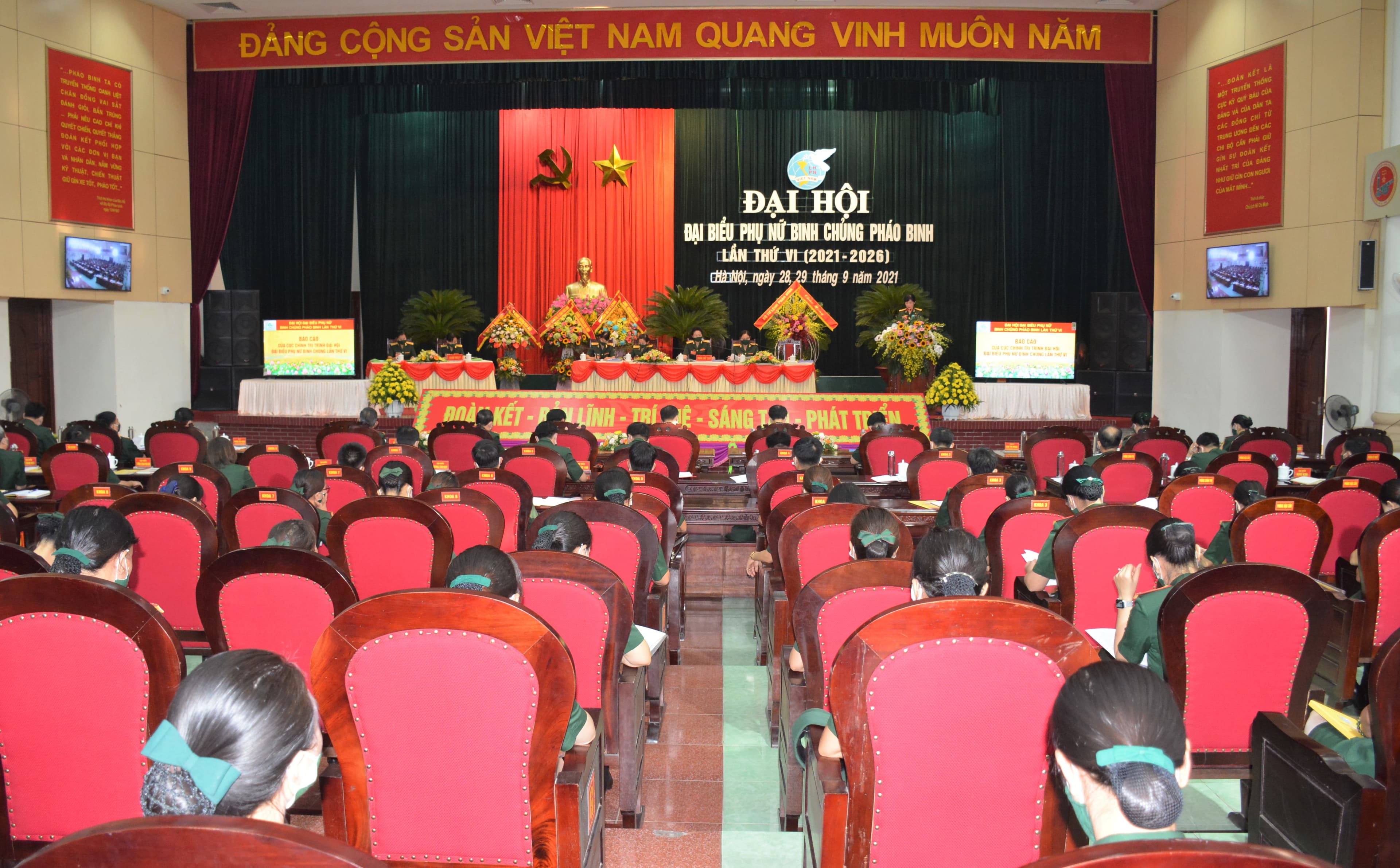 Xây dựng phụ nữ Pháo binh “Bản lĩnh, trí tuệ, kỷ cương, nhân ái”