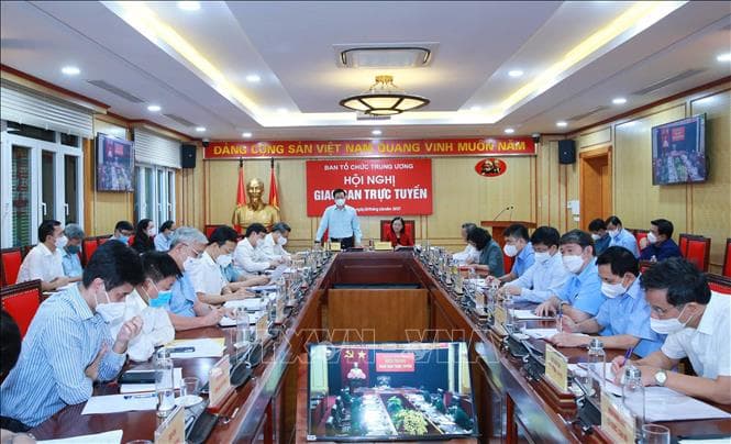 Ban Tổ chức Trung ương triển khai 3 bài học kinh nghiệm, 6 nhiệm vụ trọng tâm về xây dựng Đảng trong quý IV