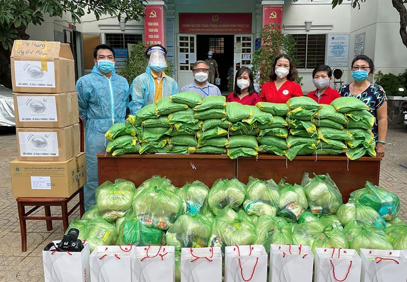 Vượt lên đại dịch Covid-19, Công ty Dịch vụ Khí tích cực chăm lo đời sống người lao động