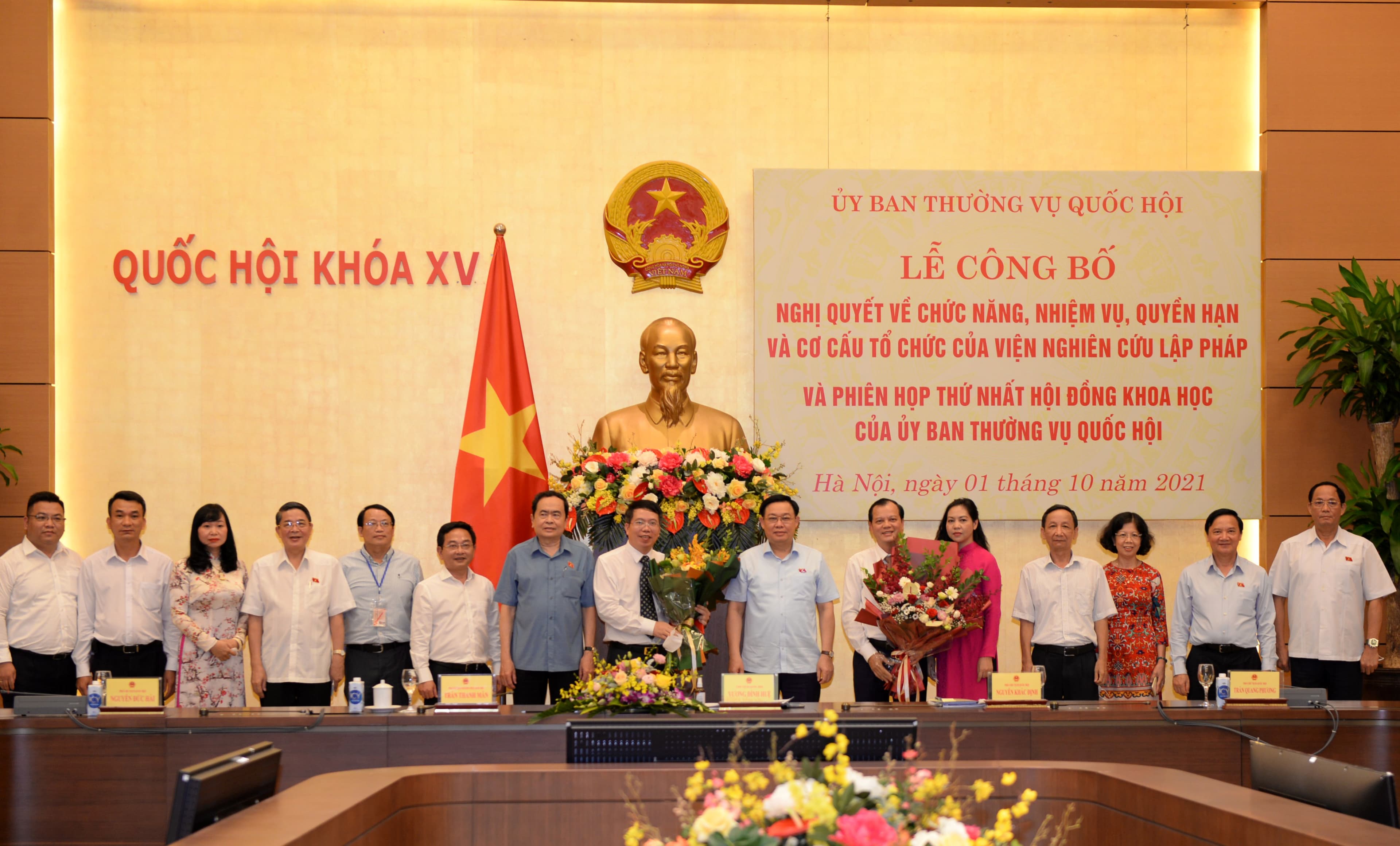 Viện Nghiên cứu lập pháp cần gắn nghiên cứu với thông tin khoa học lập pháp
