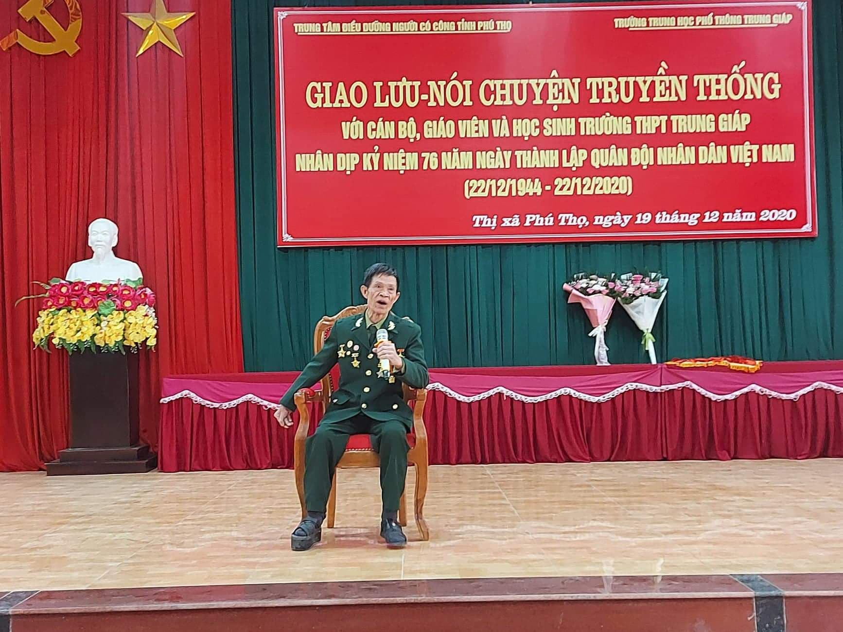 Cựu chiến binh Nguyễn Hồng Dậu: Còn sức còn cống hiến