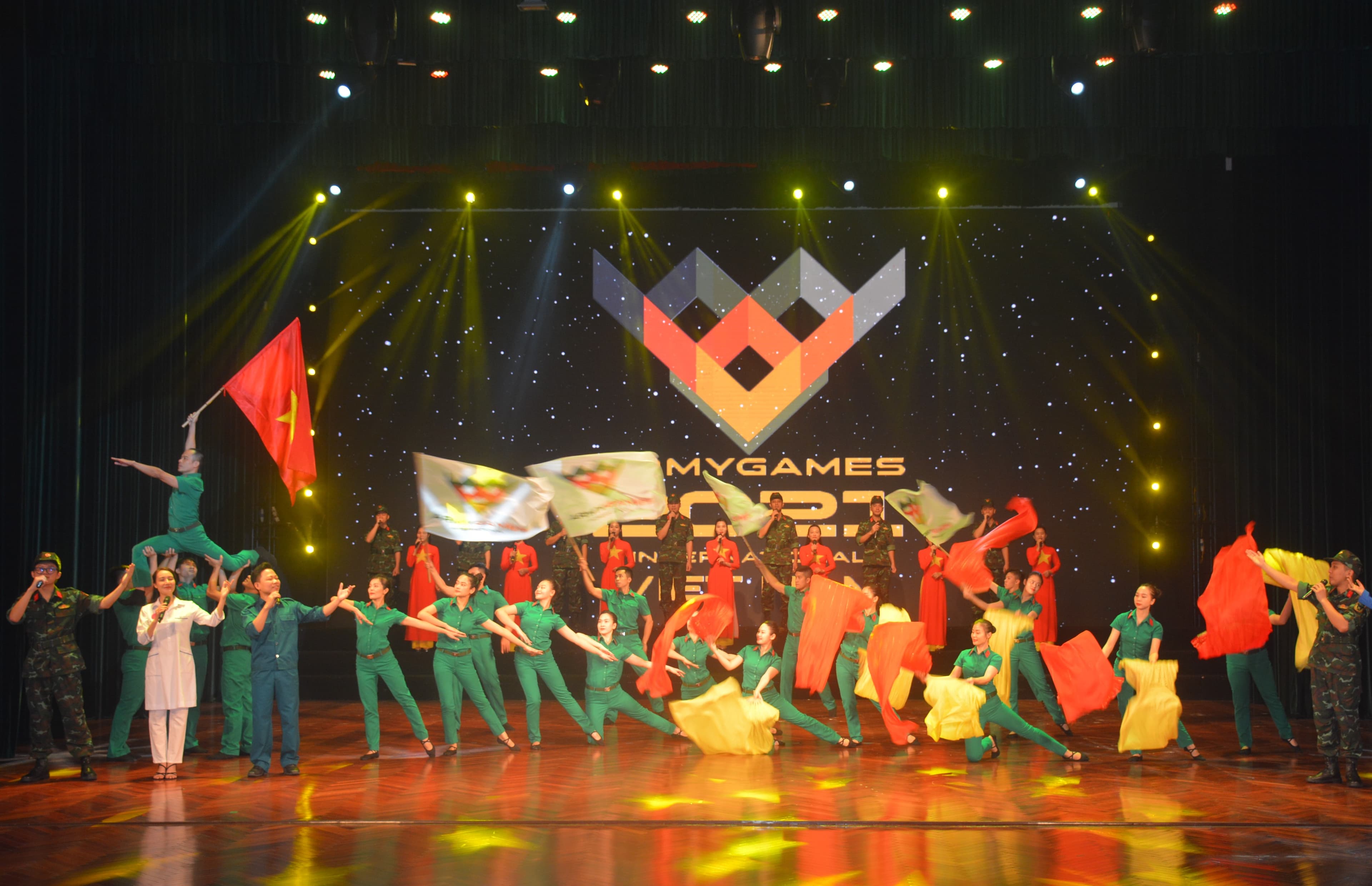 Báo cáo chương trình nghệ thuật Lễ tuyên dương thành tích Army Games 2021