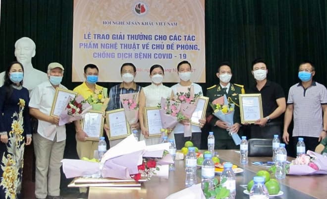 66 tác phẩm nghệ thuật về phòng, chống dịch được trao thưởng