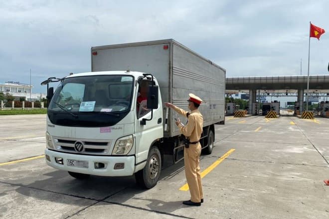 Hà Nội bỏ chốt kiểm dịch số 8 trên cao tốc Hà Nội - Hải Phòng