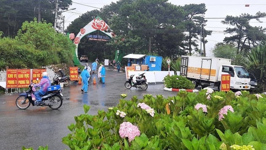 Phát hiện thêm nhiều chùm lây nhiễm Covid-19 tại Lâm Đồng