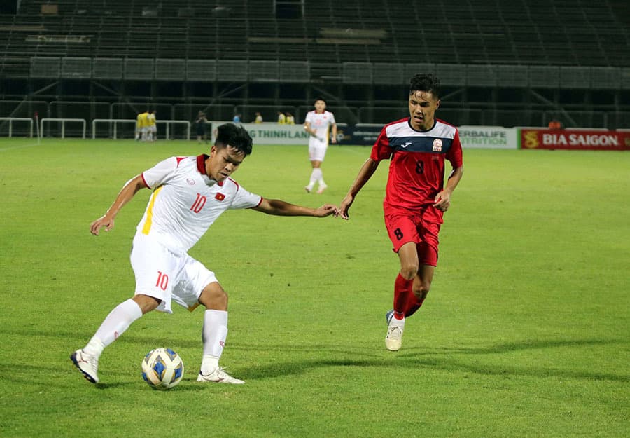 Highlights trận U23 Việt Nam-U23 Kyrgyzstan: Siêu phẩm được tái hiện
