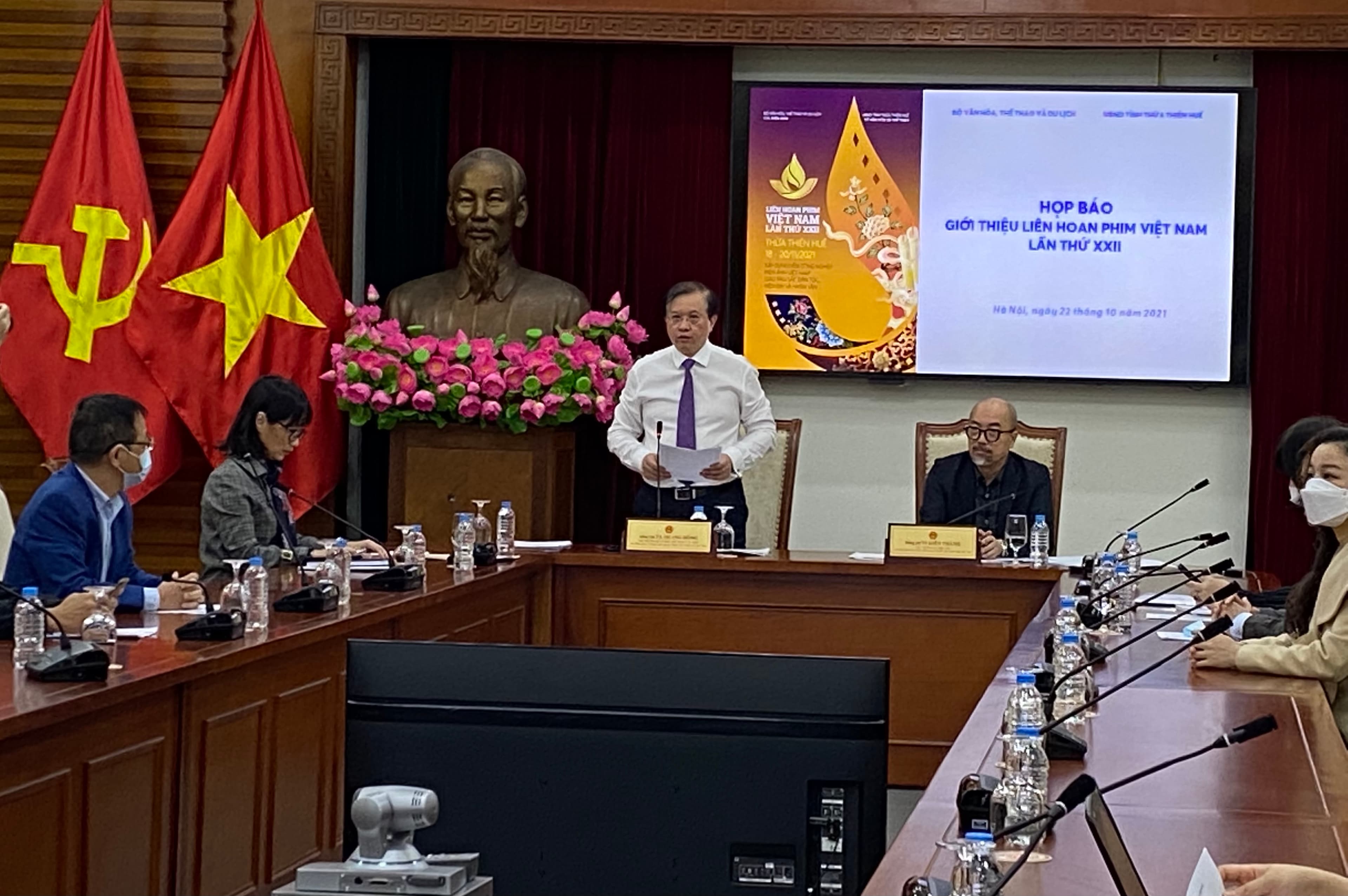 128 bộ phim tham dự Liên hoan Phim Việt Nam lần thứ XXII