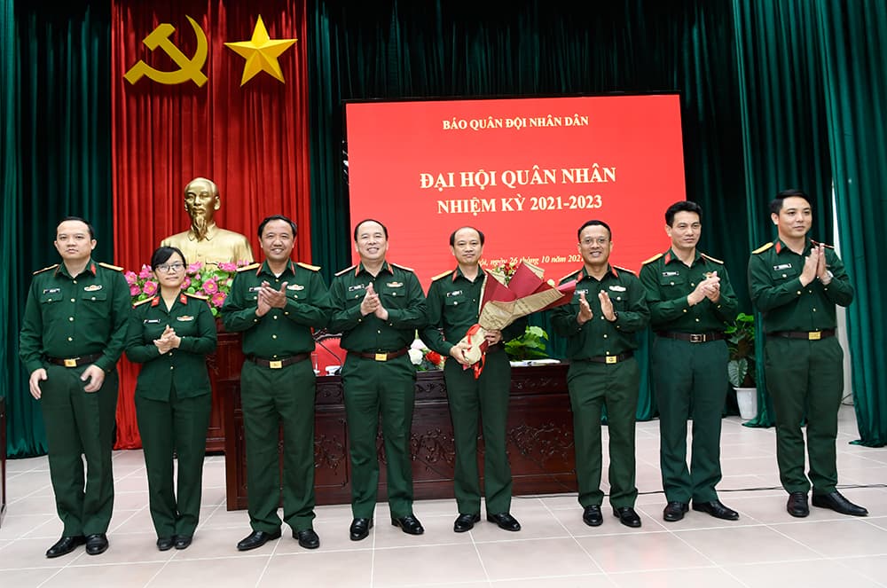 Báo Quân đội nhân dân tổ chức thành công Đại hội Quân nhân nhiệm kỳ 2021-2023