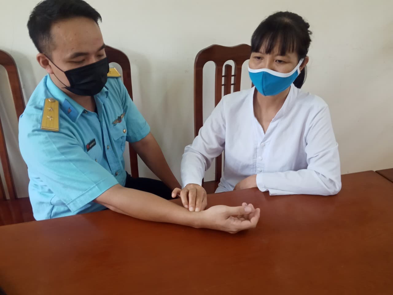 Nghị lực của chị Dinh