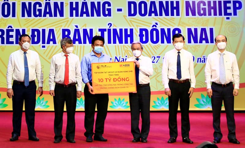 T&T Group và Ngân hàng SHB hỗ trợ gần 30 tỷ đồng giúp Ninh Thuận và Đồng Nai chống dịch