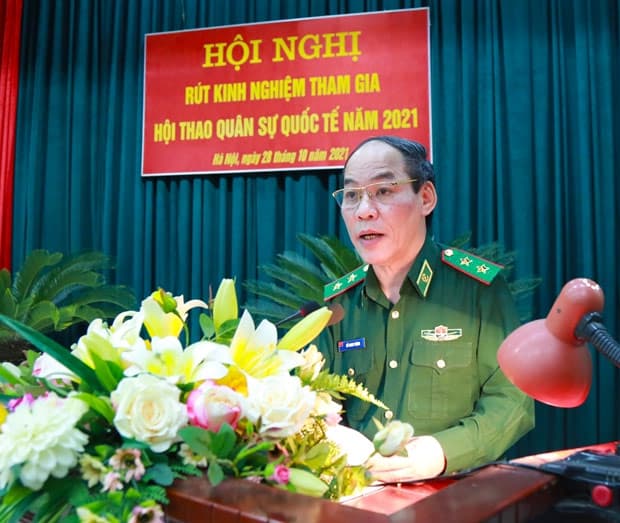 Trường Trung cấp 24 Biên phòng rút kinh nghiệm tham gia Army Games 2021