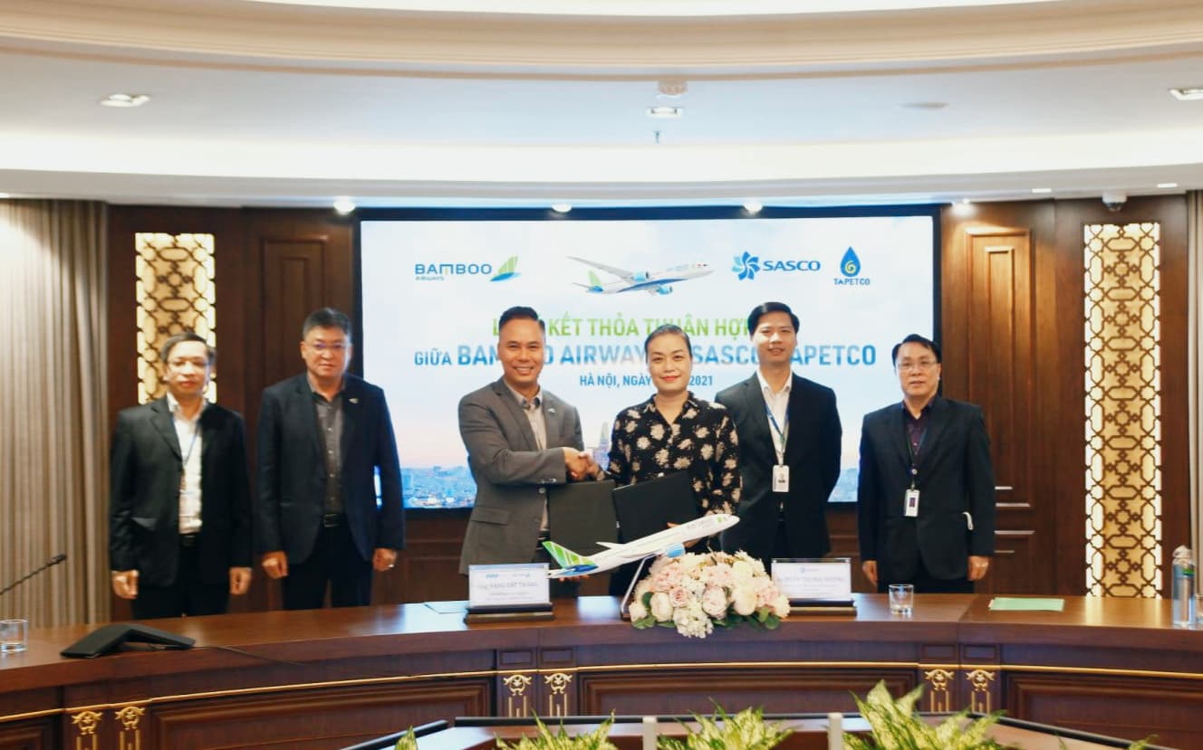 Bamboo Airways và SASCO-TAPETCO ký kết thỏa thuận hợp tác