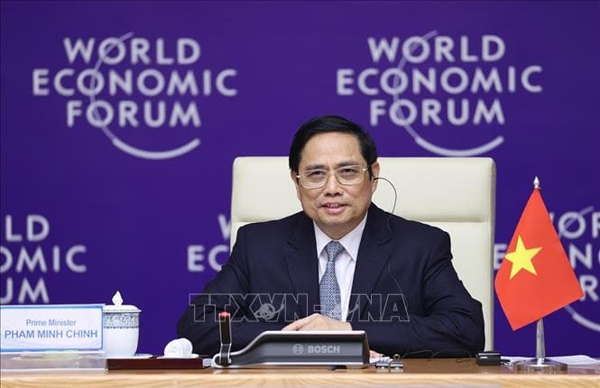 Thủ tướng Phạm Minh Chính đồng chủ trì Đối thoại chiến lược quốc gia Việt Nam - WEF