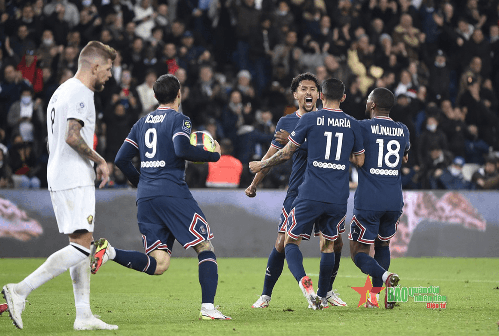 Vòng 12 Ligue 1: PSG ngược dòng thành công trước Lille