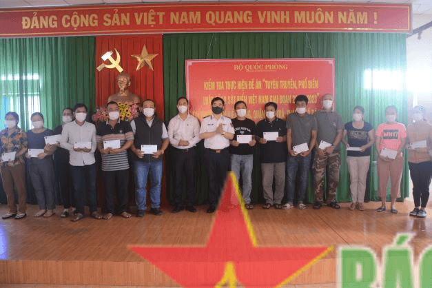 Bộ Quốc phòng kiểm tra thực hiện Đề án “Tuyên truyền, phổ biến Luật Cảnh sát biển Việt Nam giai đoạn 2019-2023”