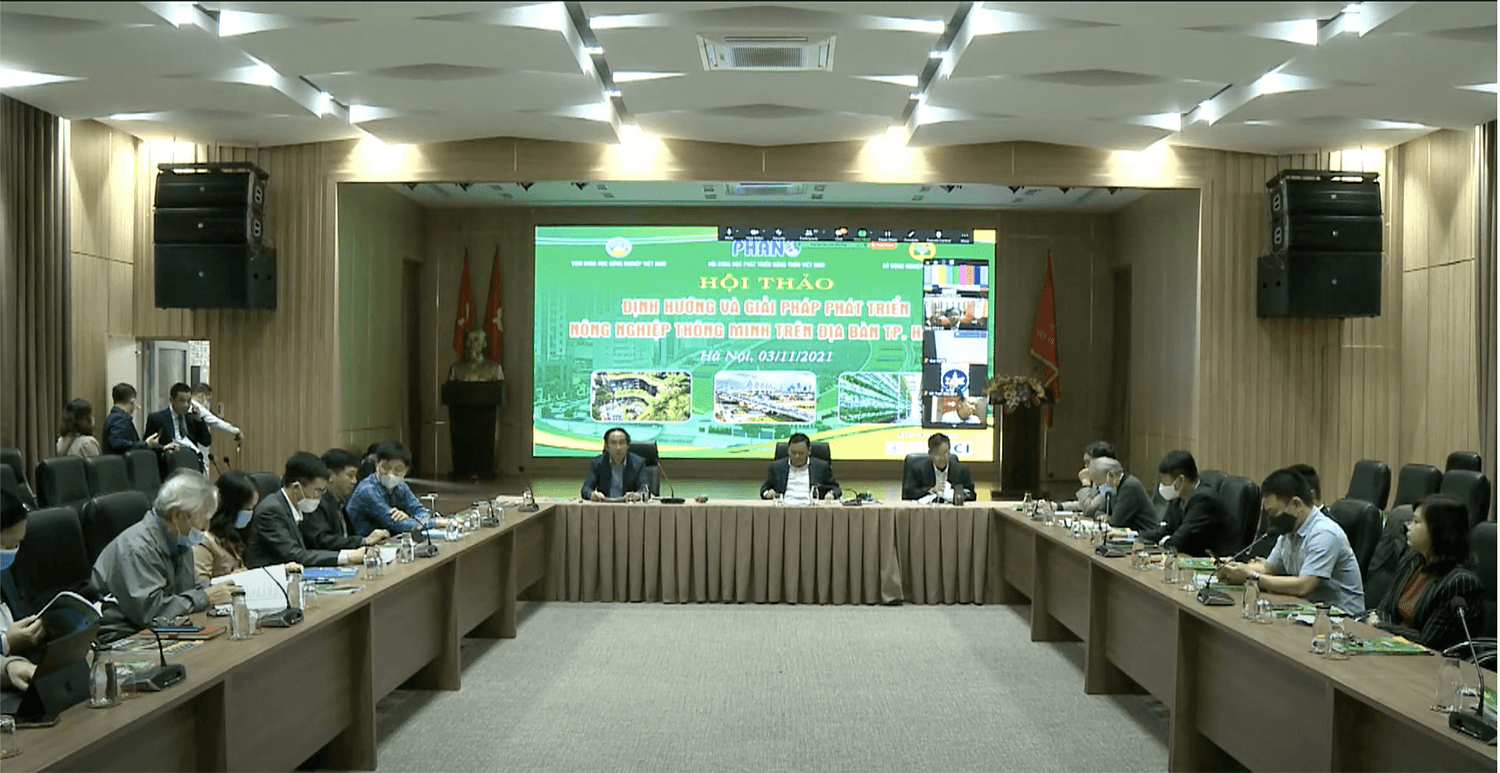 Hội thảo về phát triển nông nghiệp thông minh trên địa bàn Hà Nội