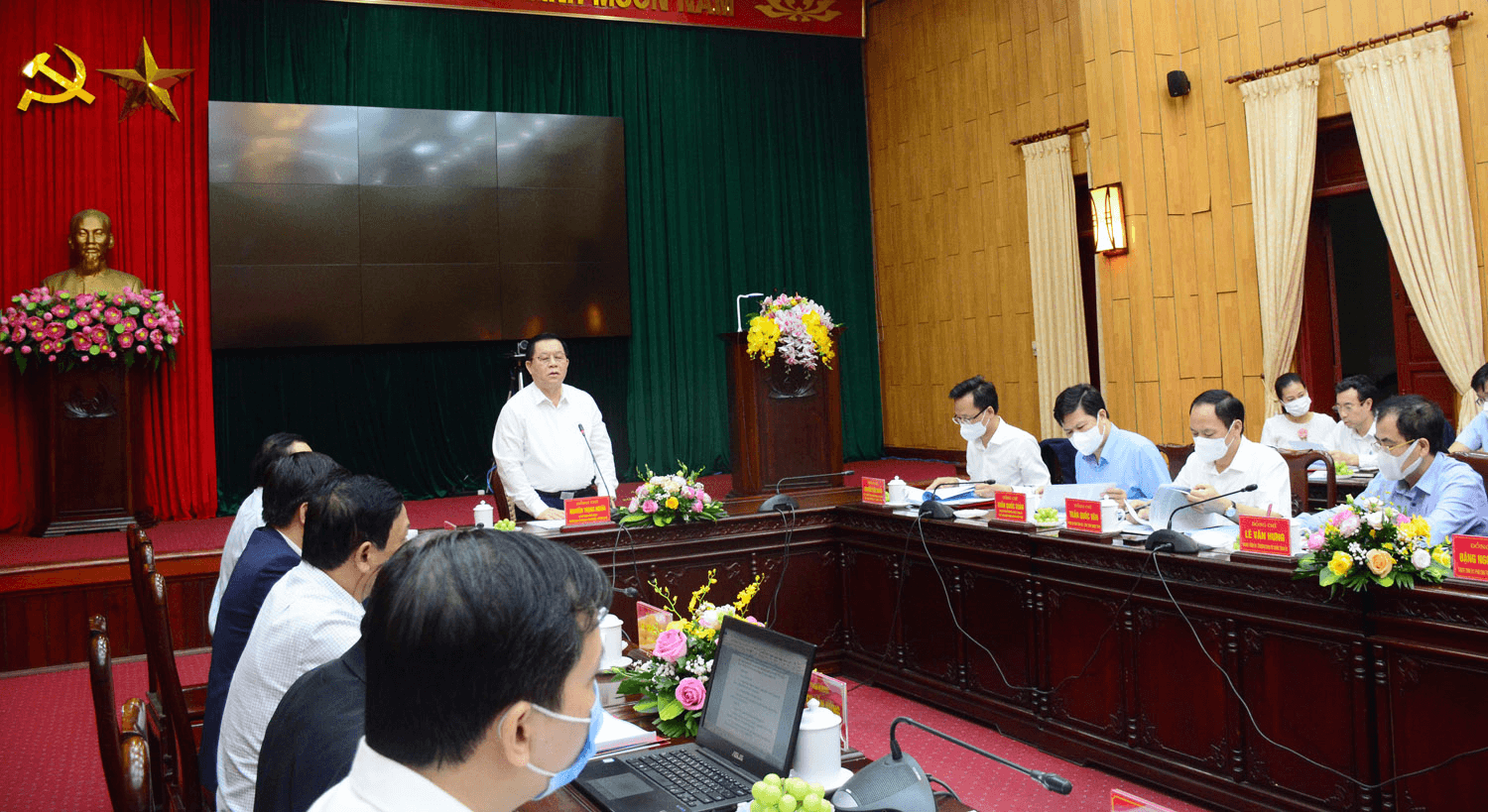 Đồng chí Nguyễn Trọng Nghĩa kiểm tra tại Hưng Yên về thực hiện Nghị quyết Trung ương 4, khóa XII