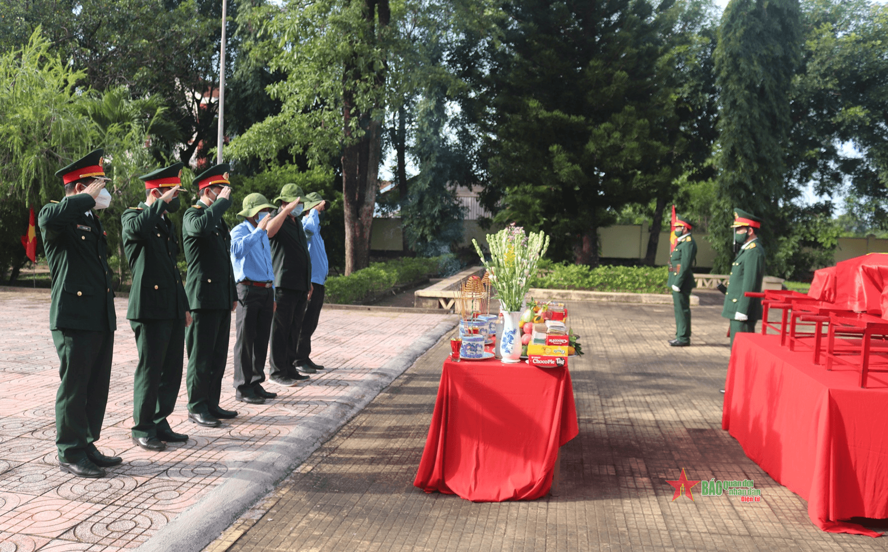 Đắk Lắk truy điệu và an táng 10 hài cốt liệt sĩ hy sinh trên địa bàn huyện Ea Súp