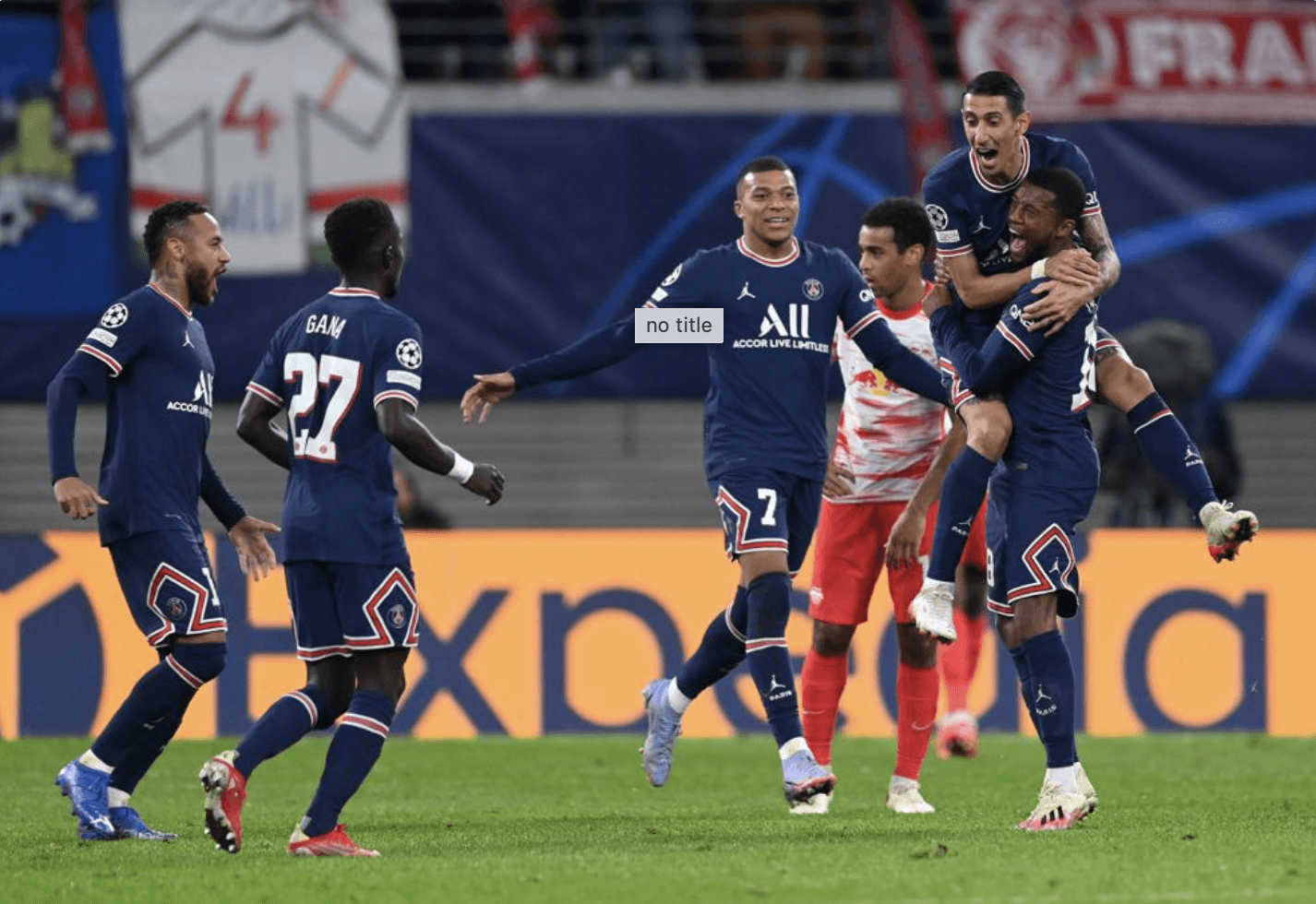 PSG bị RB Leipzig cầm hòa, Man City đè bẹp Club Brugge