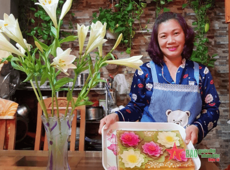 Đôi bàn tay “nở” hoa thạch 3D