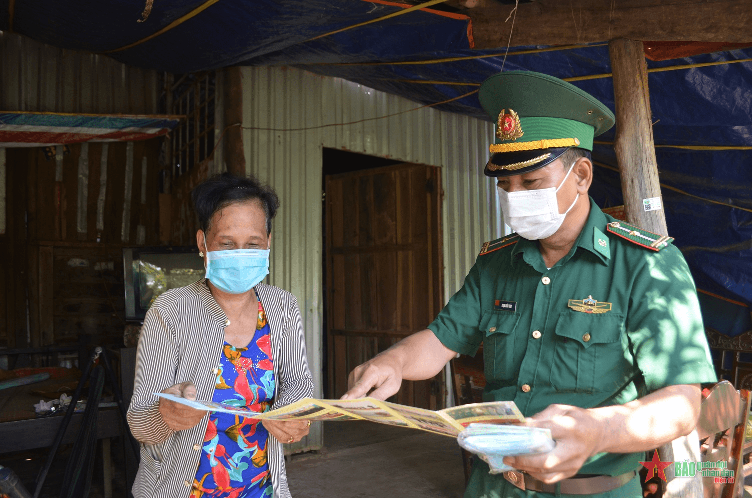 Bộ đội Biên phòng tỉnh Đắc Lắc chú trọng phổ biến, giáo dục pháp luật ở vùng biên giới