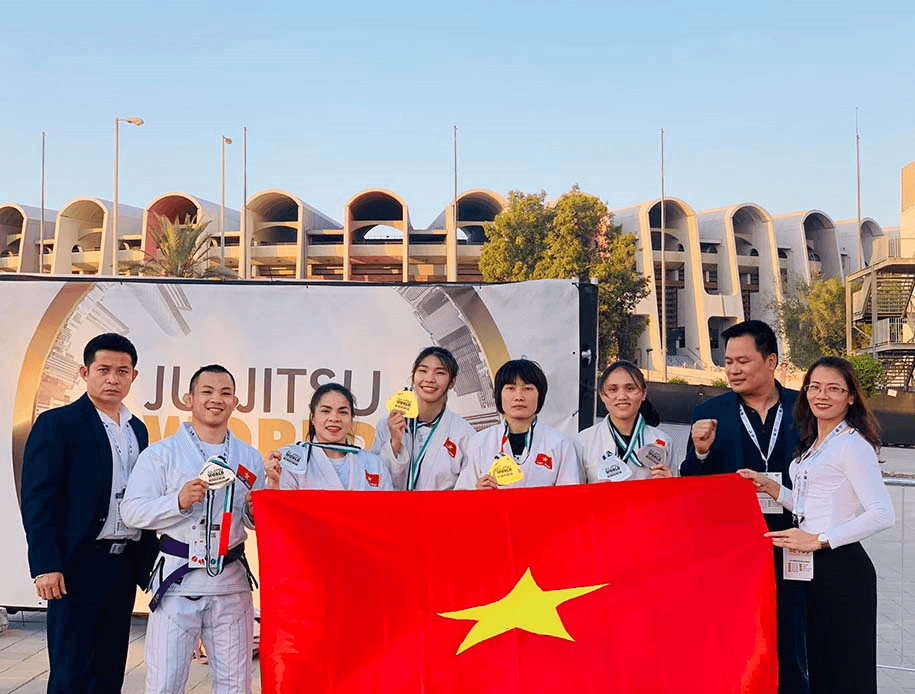 Đội tuyển Jiu-Jitsu Việt Nam xếp hạng 17 tại giải vô địch thế giới