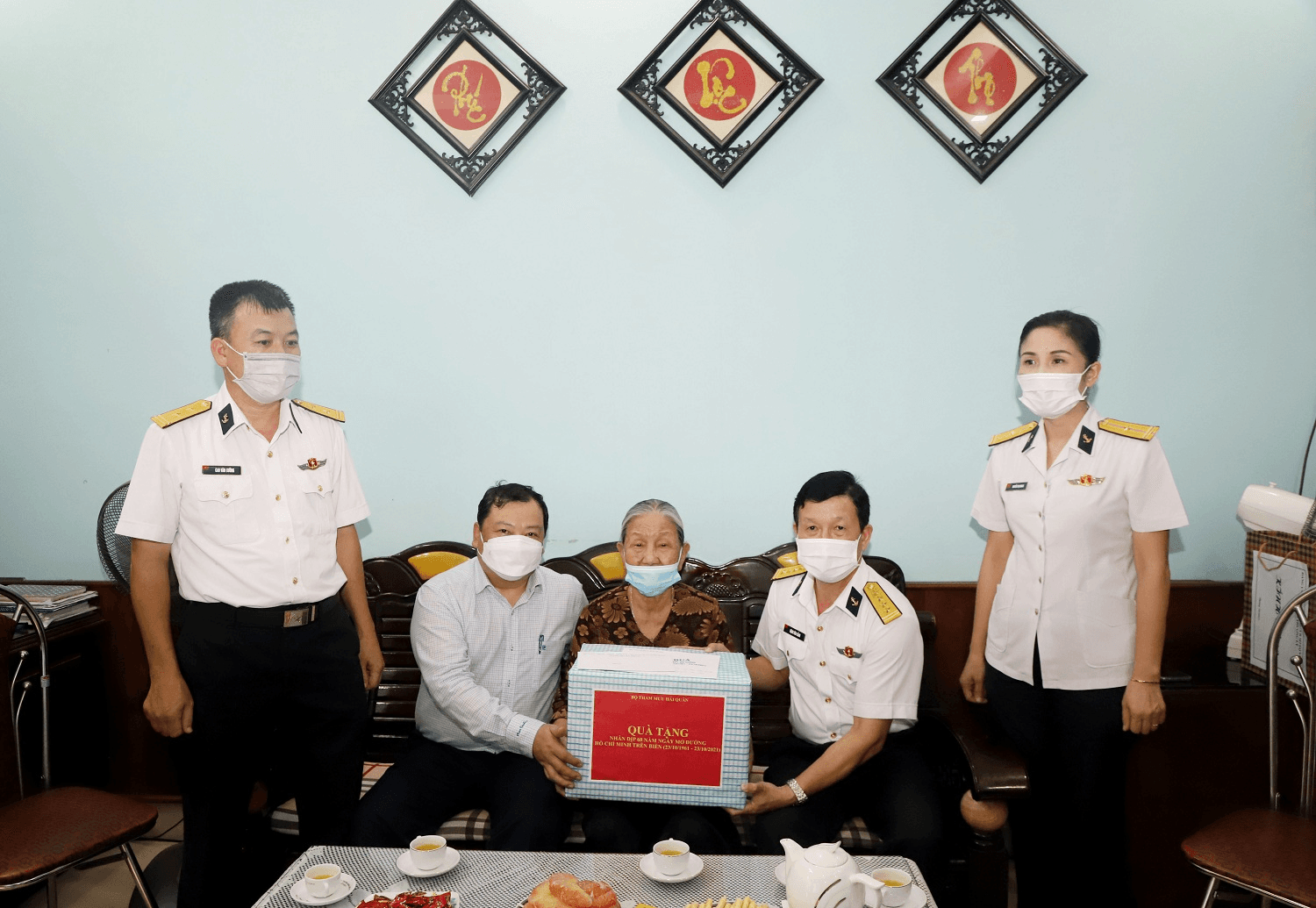 Quân chủng Hải quân dành 820 triệu đồng chi cho các hoạt động tri ân
