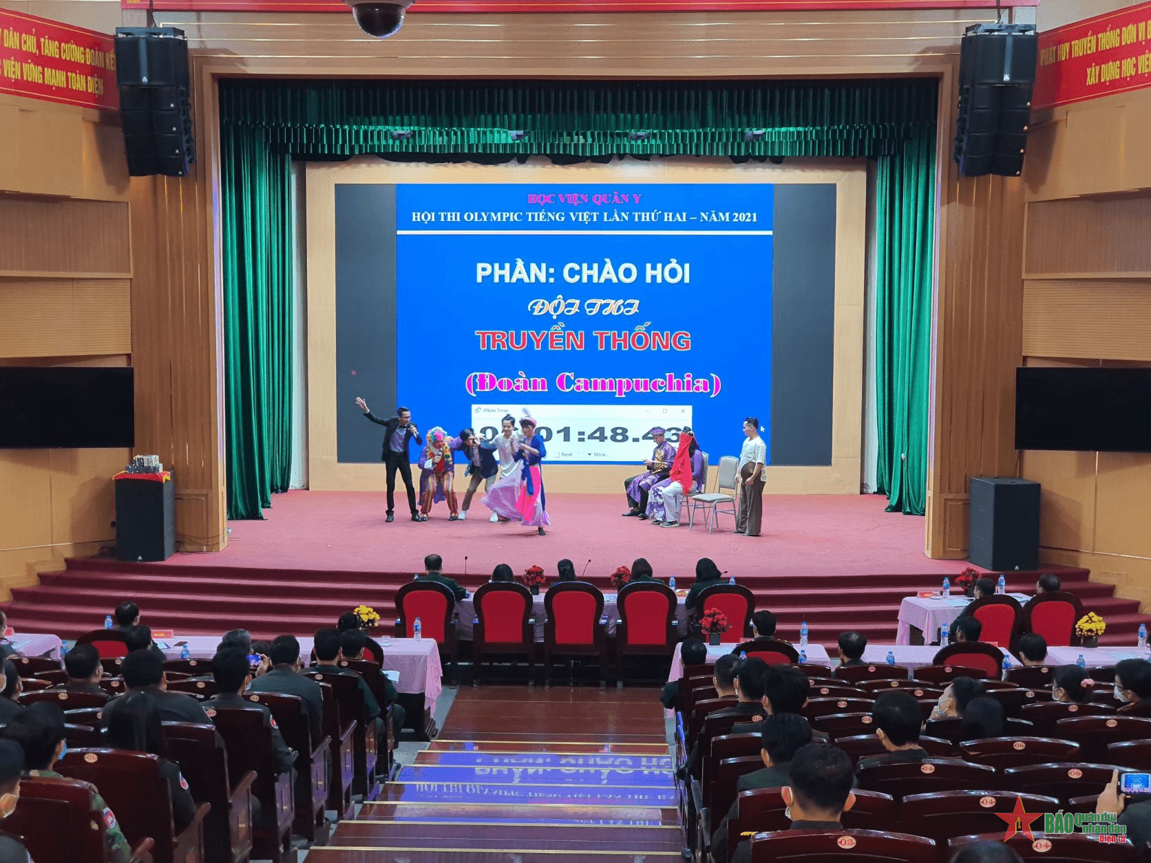 Học viên Quân y: Sôi nổi Hội thi Olympic tiếng Việt lần thứ 2