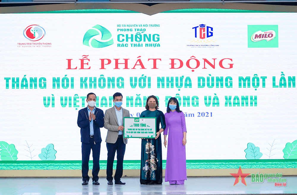 Tháng hành động “Nói không với nhựa dùng một lần”