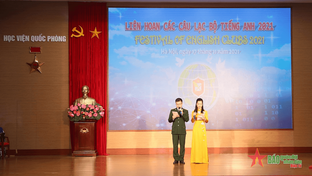 Liên hoan các Câu lạc bộ tiếng Anh Học viện Quốc phòng năm 2021