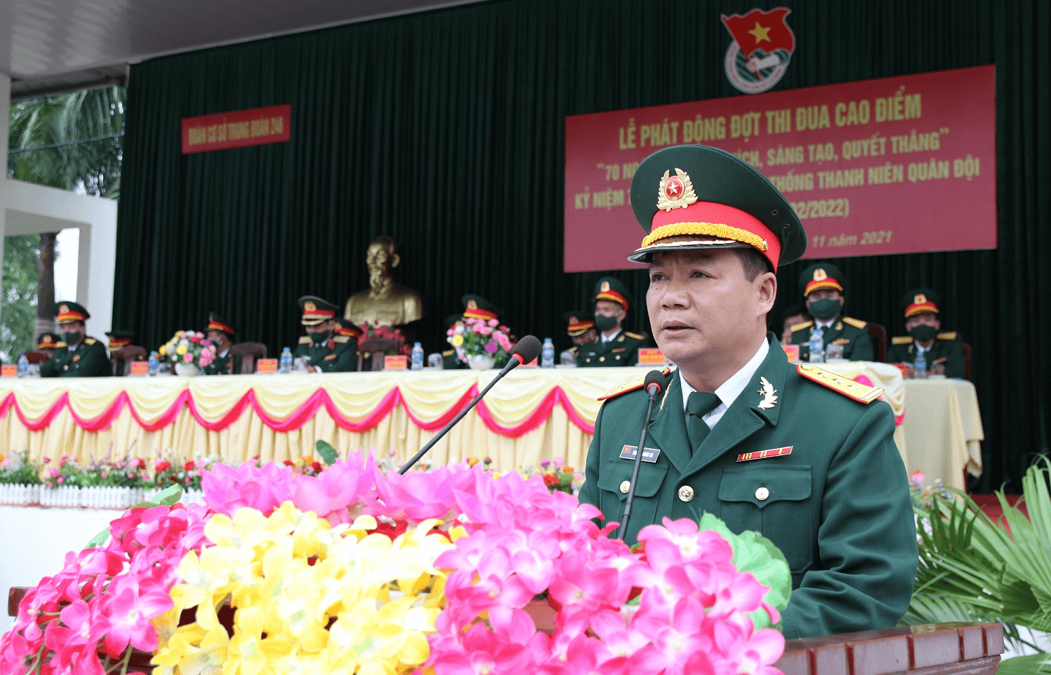 Trung đoàn 246 phát động thi đua cao điểm “70 ngày đêm xung kích, sáng tạo, quyết thắng”