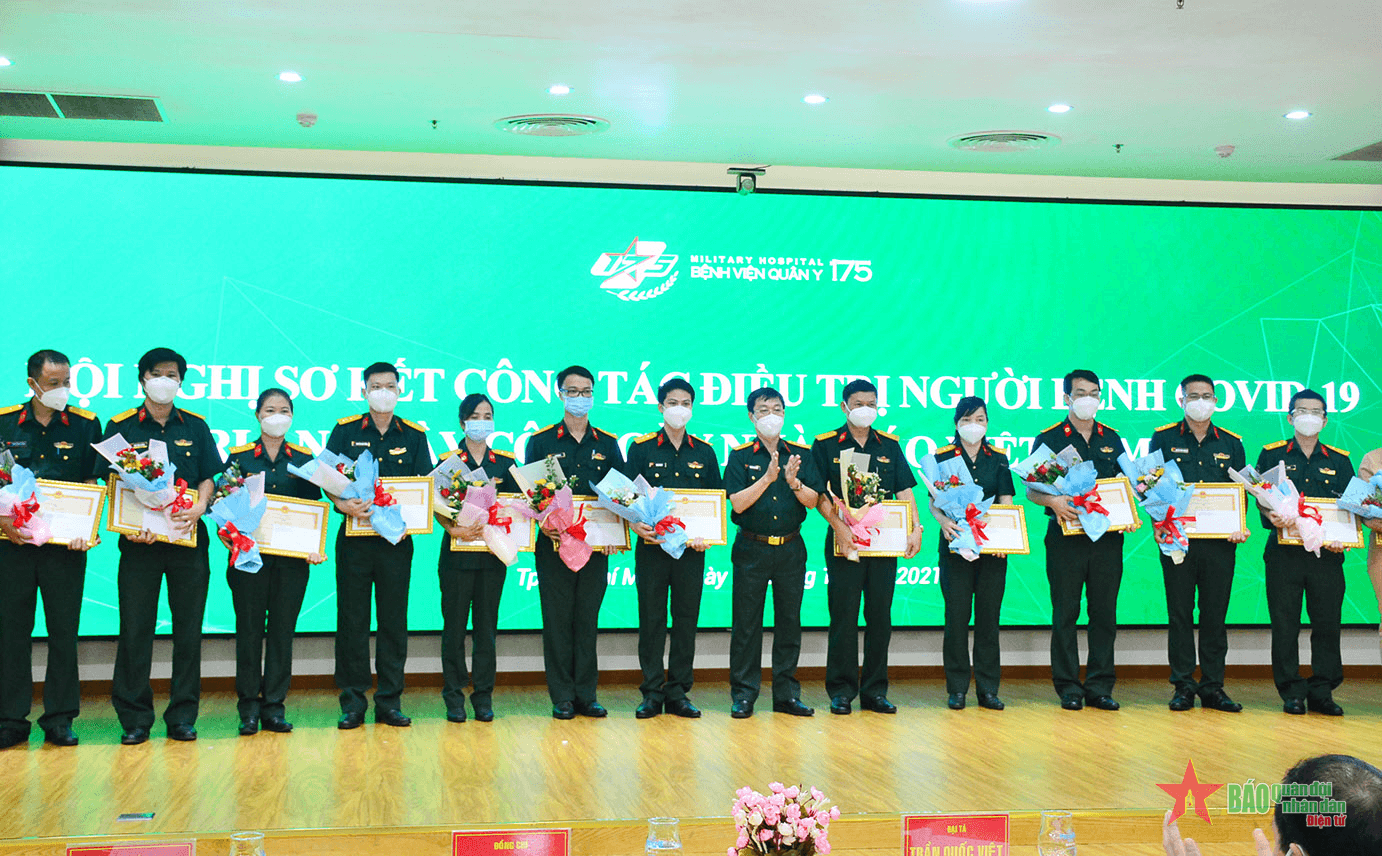 Bệnh viện Quân y 175 thu dung, điều trị hơn 2.600 bệnh nhân Covid-19