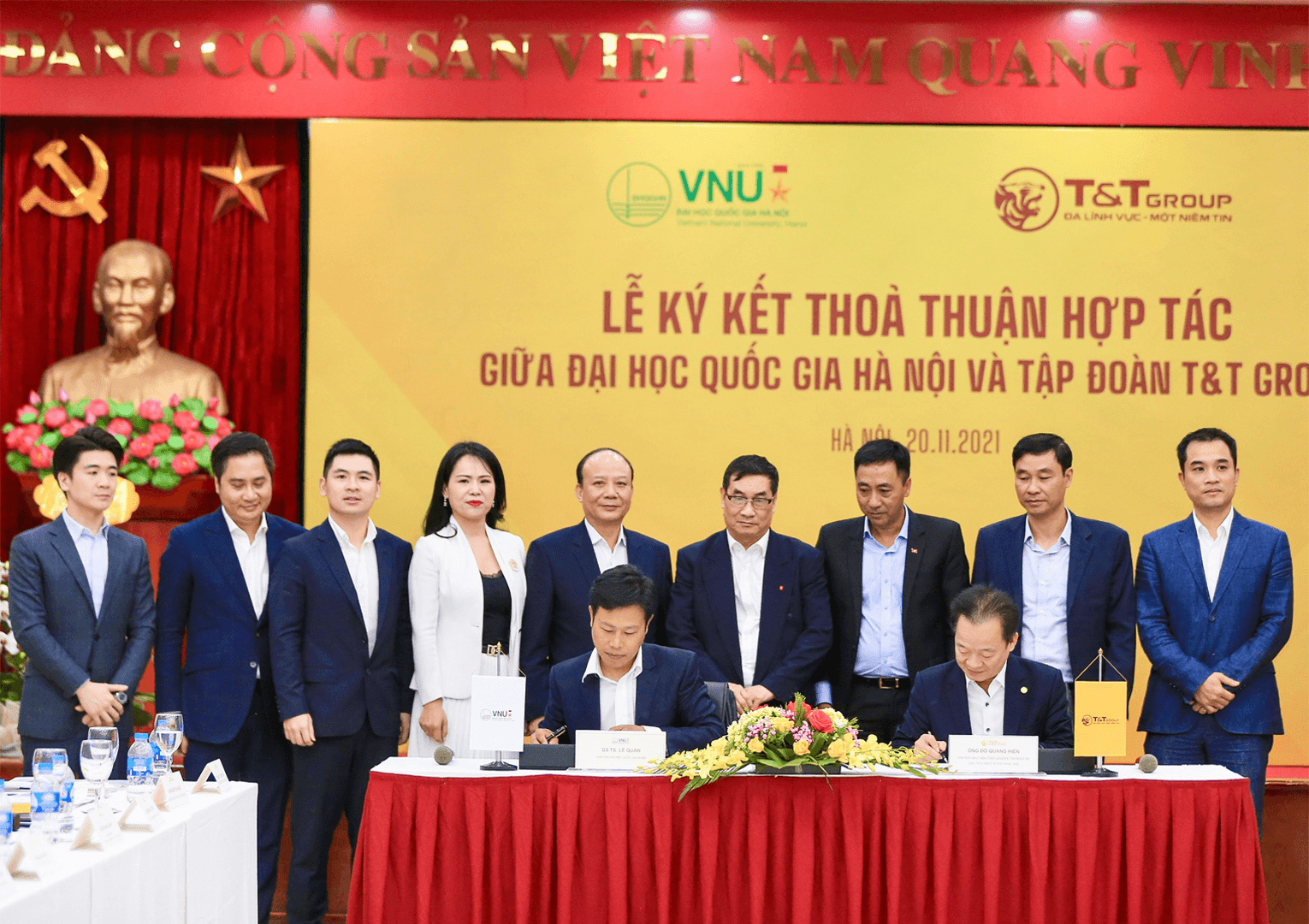 T&T Group hợp tác chiến lược với Đại học Quốc gia Hà Nội