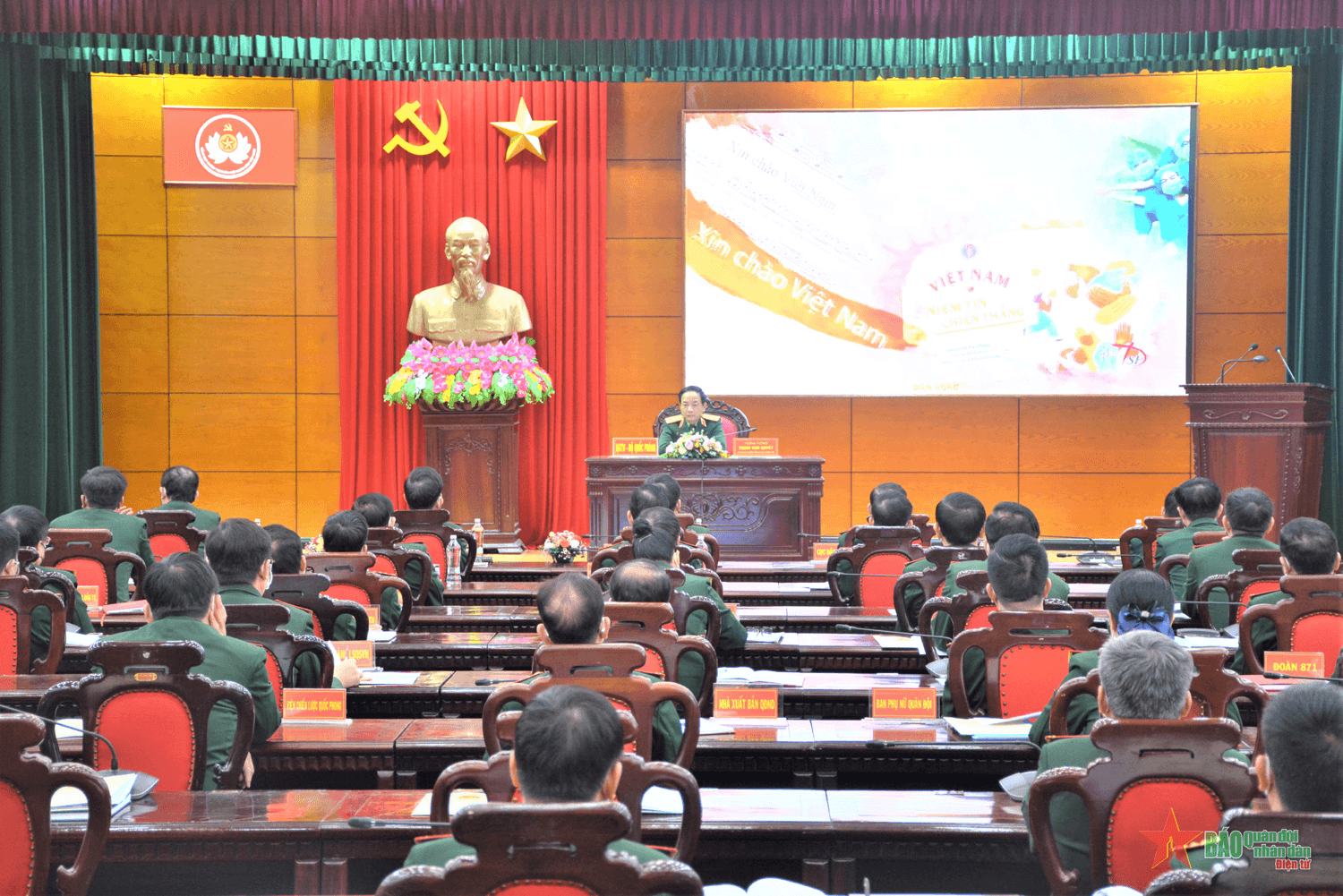Tổng cục Chính trị tổ chức tham gia Hội nghị Văn hóa toàn quốc