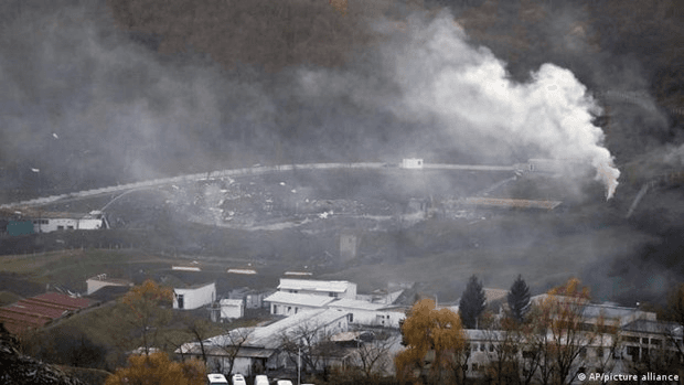 Nổ lớn tại nhà máy sản xuất rocket ở Serbia: 18 người thương vong