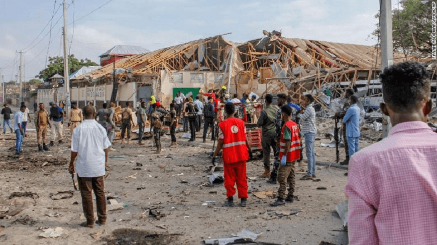 Đánh bom ở Somalia: Ít nhất 8 người chết, 17 người bị thương
